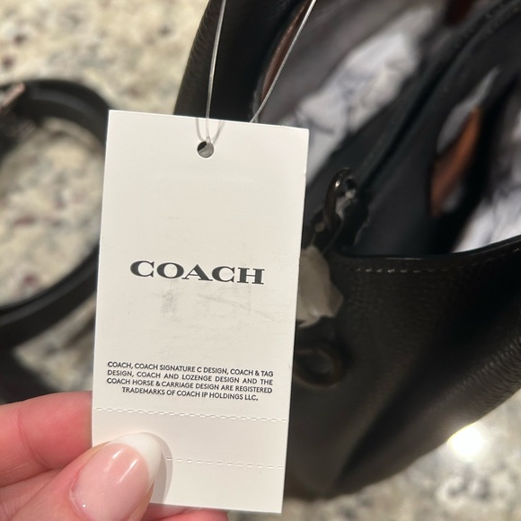 NWT Coach Lana in Black - Picture 5 of 6